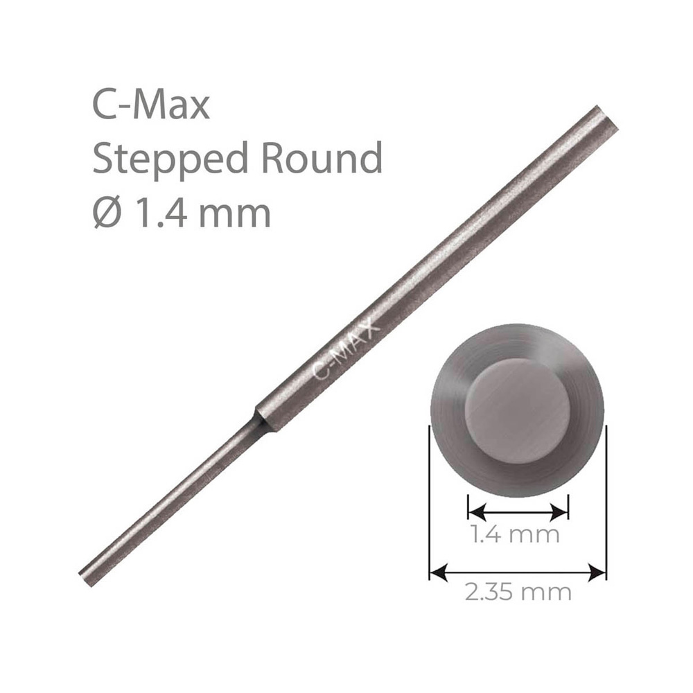 C-MAX® STEGADE RUNDA ÄMNEN, RUNT GRAVERSTICKELÄMNE Ø 1,4 MM VERKTYGSSP