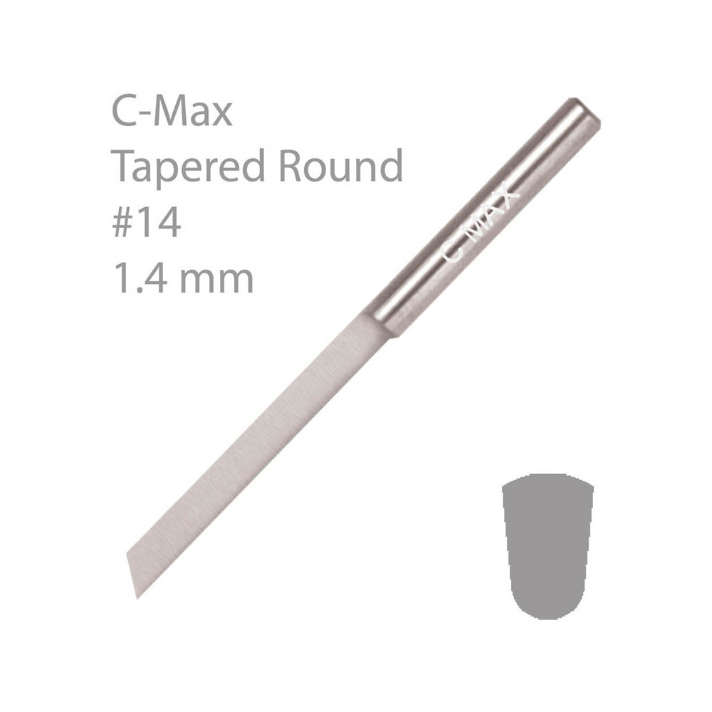C-MAX® RUND KONAD GRAVYRSTICKEL, #14 Ø 1,4 MM