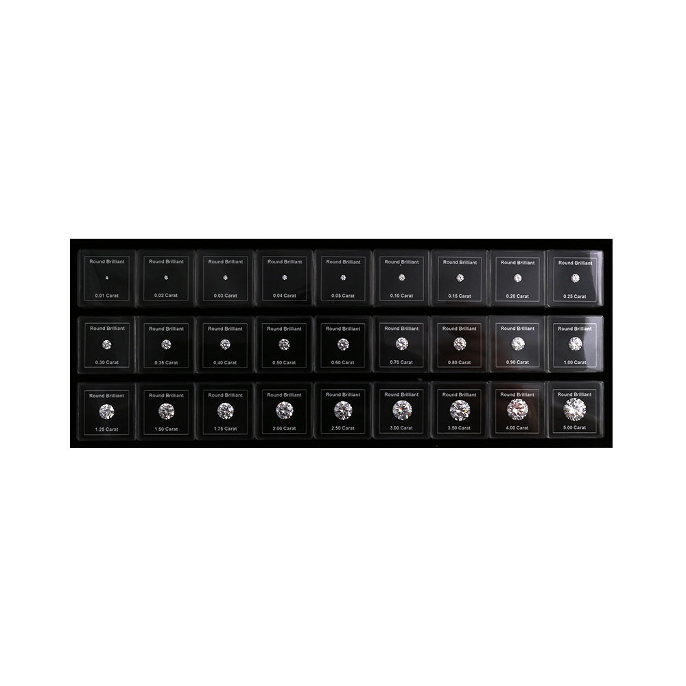 CUBIC ZIRCONIA ESITTELYSETTI 27 KPL