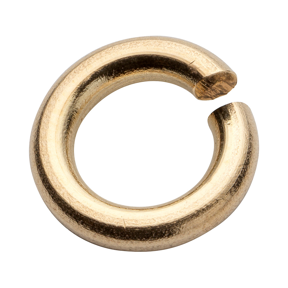 18K BINDÖGLA RUND 6 X 1,20 MM