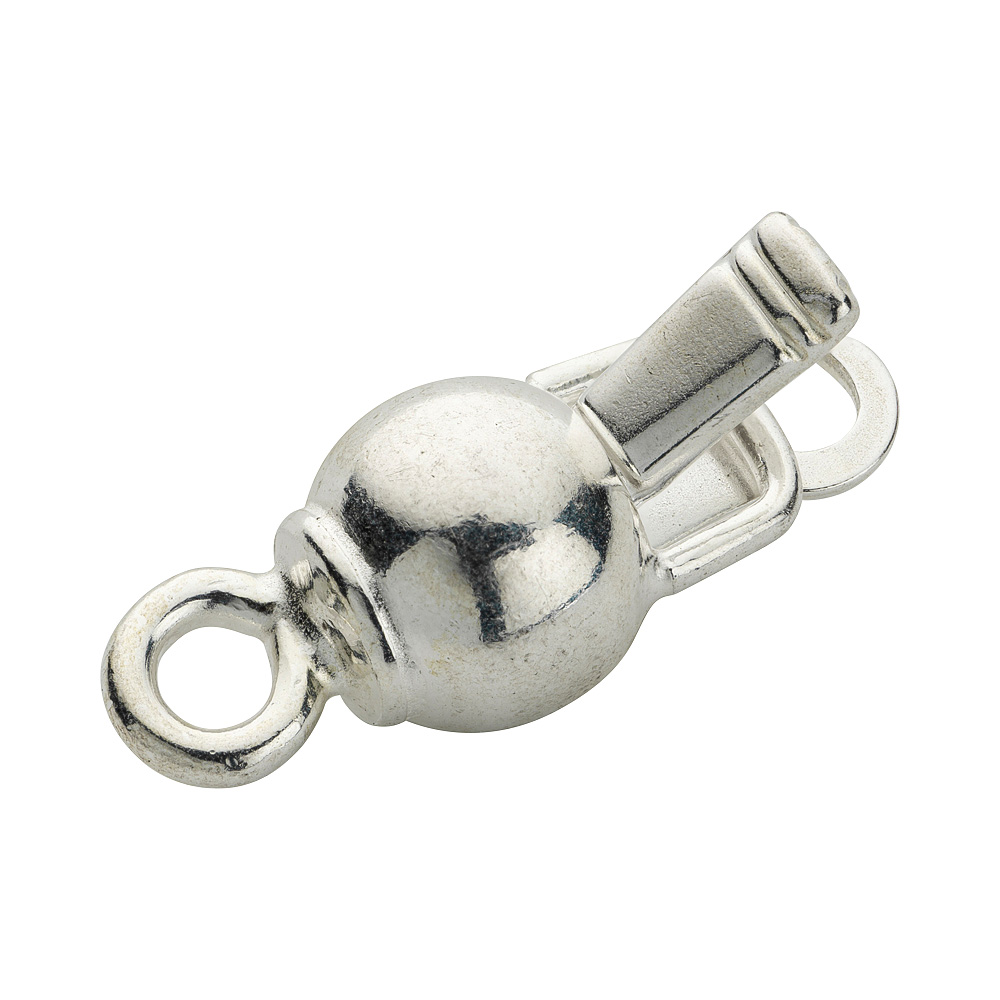 COLLIELÅS RUNT SILVER 6 MM
