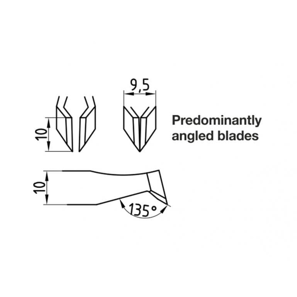 PINCETT KLIPP KNIPEX (92 11 01)