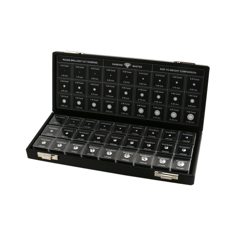 CUBIC ZIRCONIA ESITTELYSETTI 27 KPL