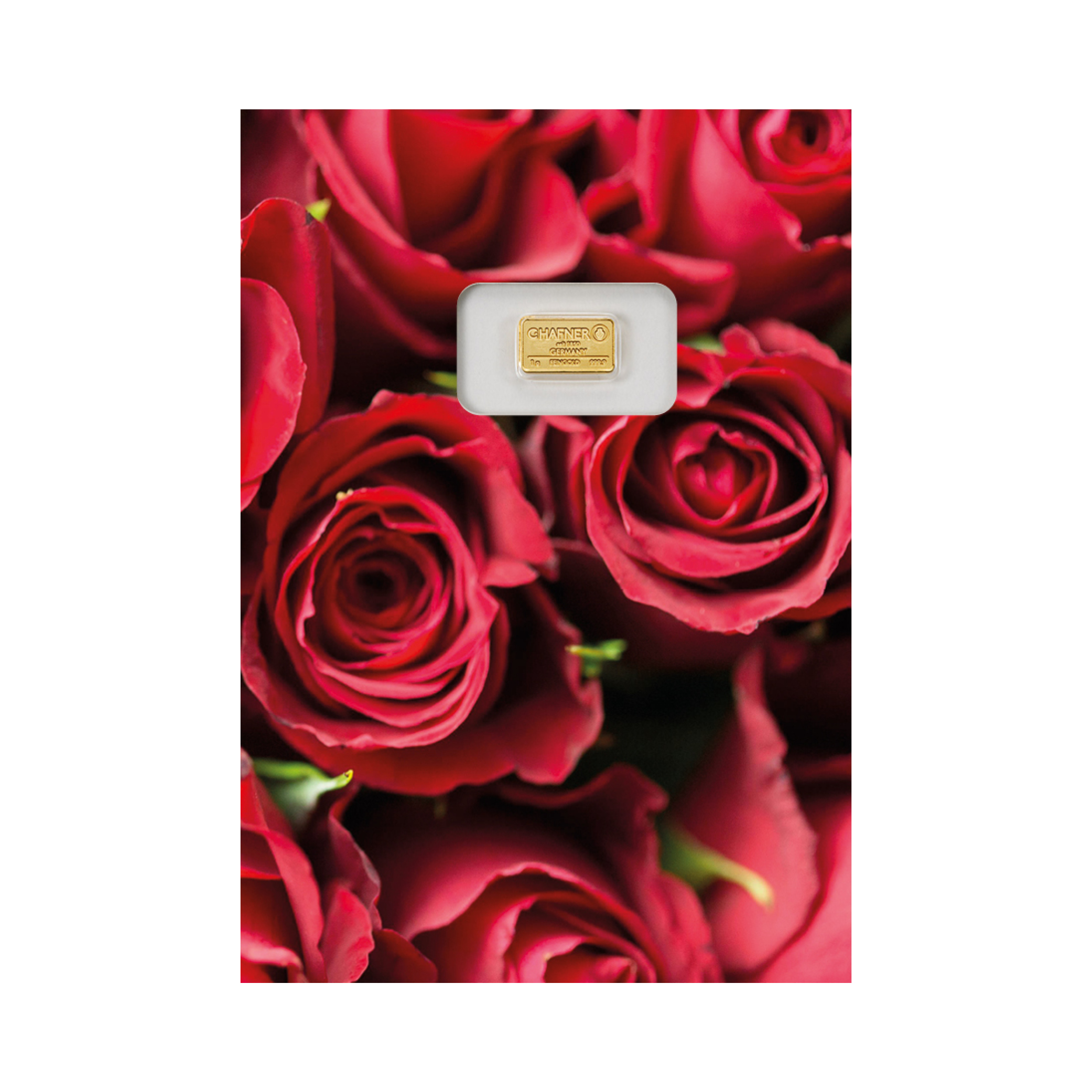 24K GULDTACKA C.HAFNER 1 G + SLEEVE ROSOR