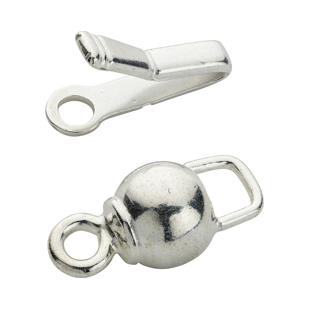 COLLIELÅS RUNT SILVER 6 MM