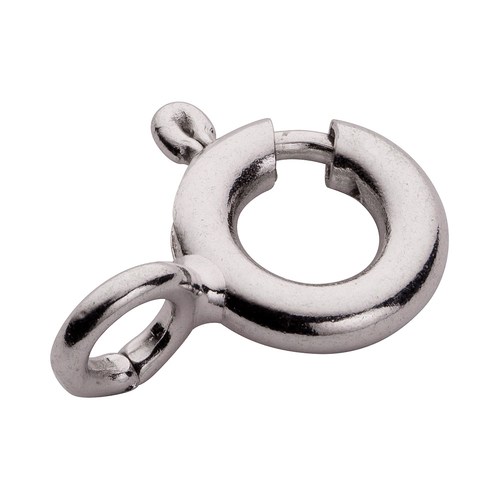 18K VITGULD SPRINGRING
