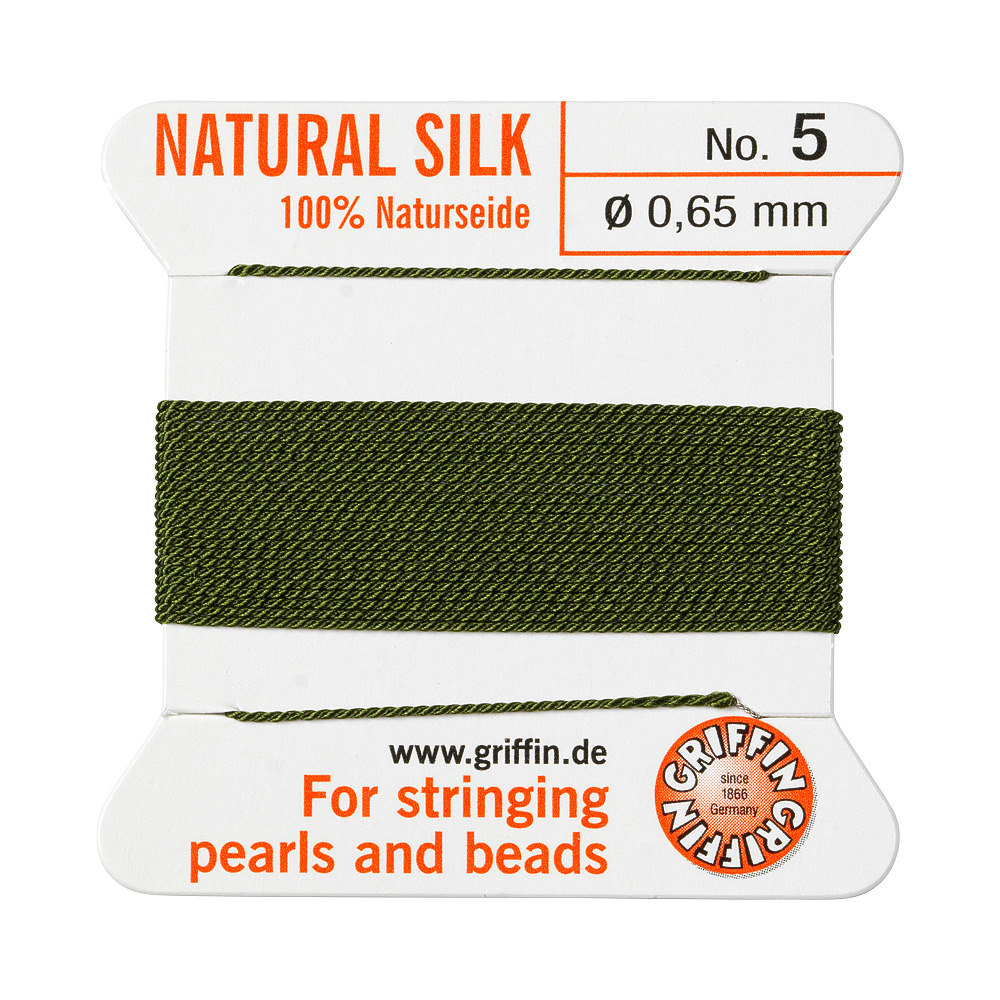 PÄRLSILKE OLIV NR 10