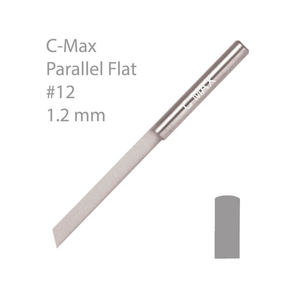 C-MAX® PLAN PARALLELL GRAVYRSTICKEL, 1,2 MM BRED