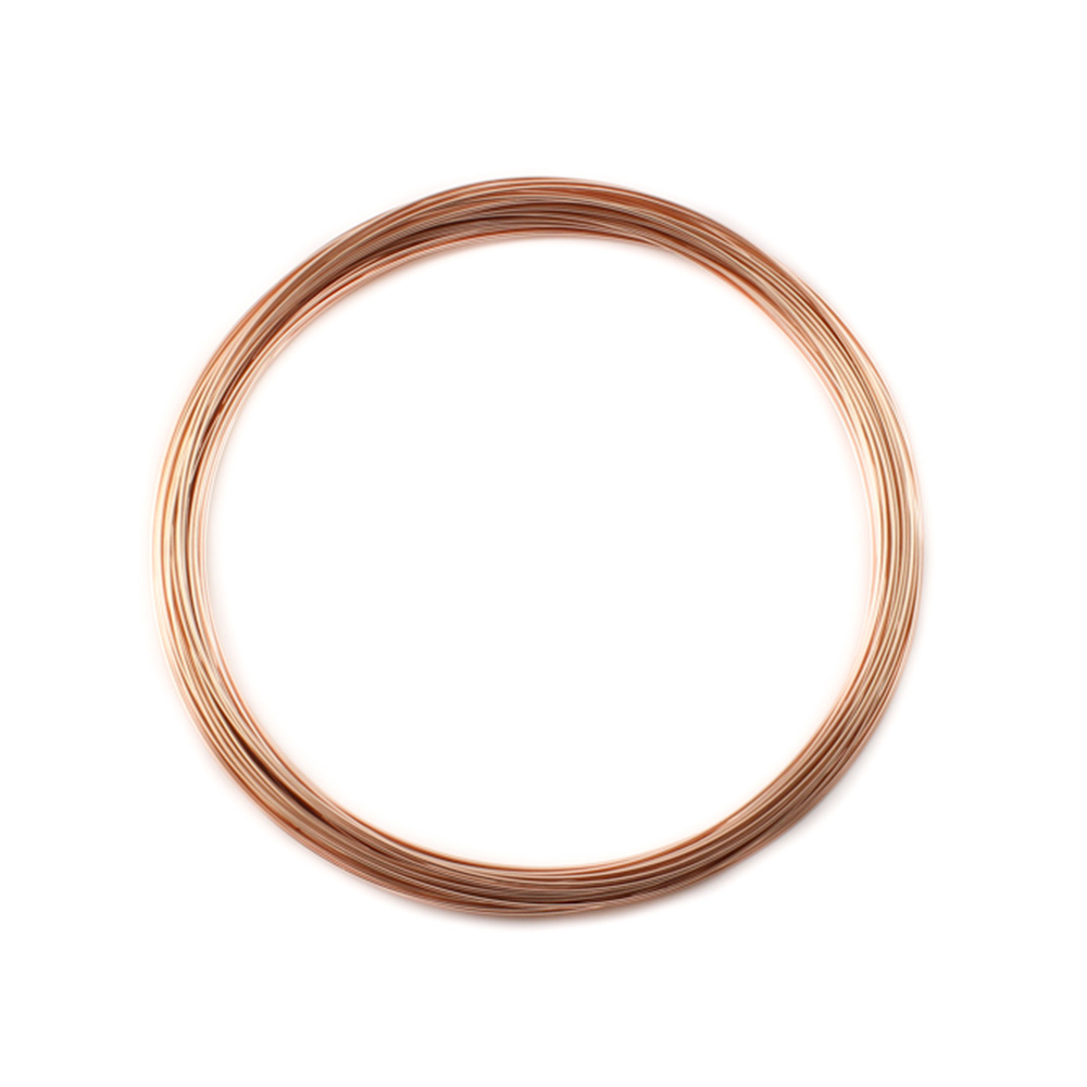 18K EXTRA RÖD TRÅD 1,0 MM