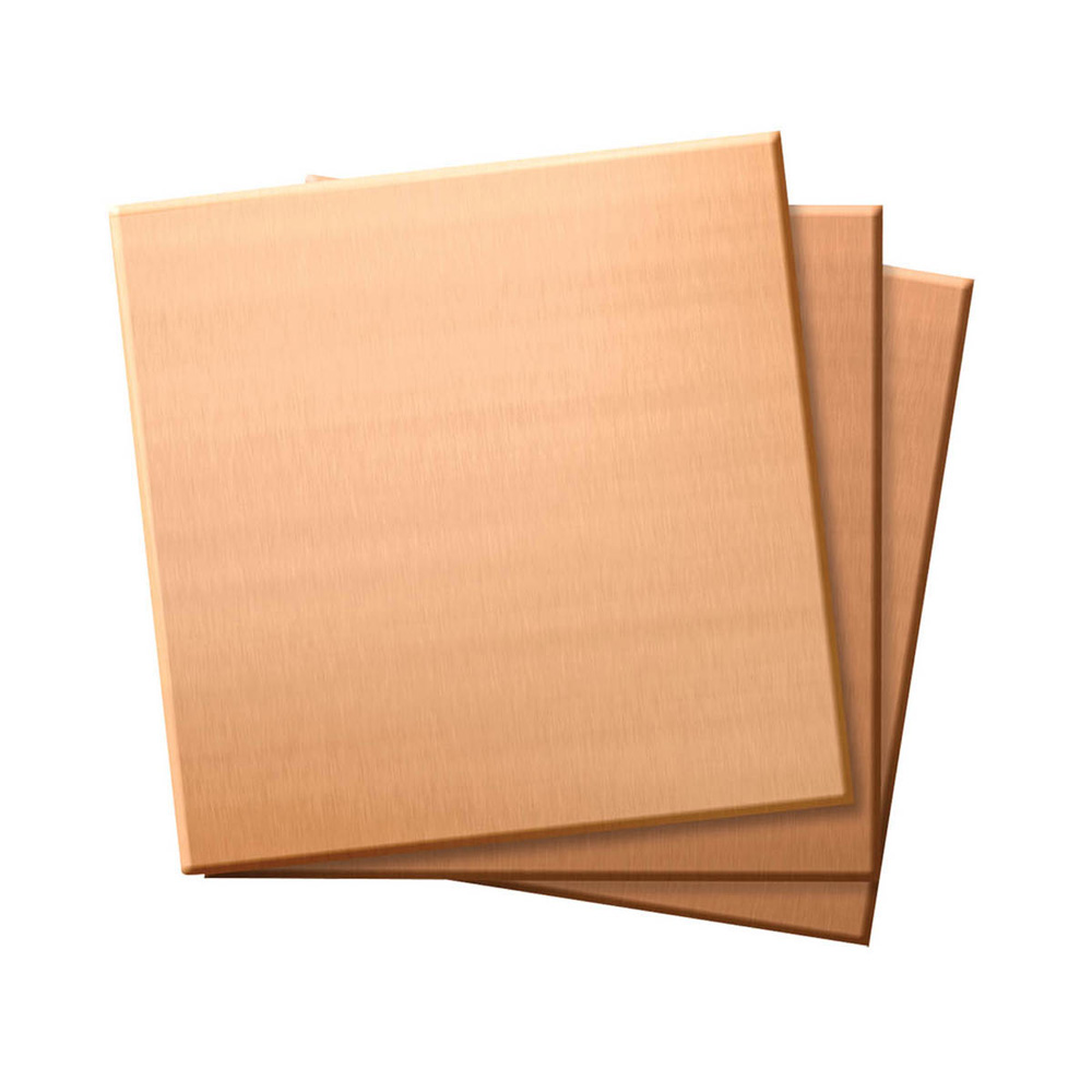 ÖVNINGSPLATTOR 50,8 × 50,8 MM, KOPPAR, 3-PACK