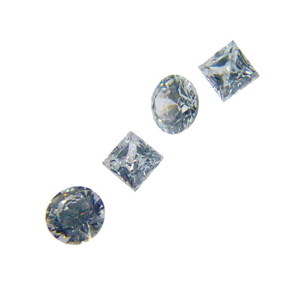CUBIC ZIRCON-STENAR KLARA ZIRCON-STENAR, 3,0 MM KVADRATISKA, 20-PACK