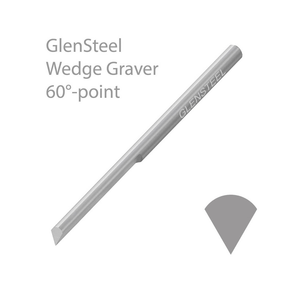 GLENSTEEL® KONISK STICKEL, 60° SPETS