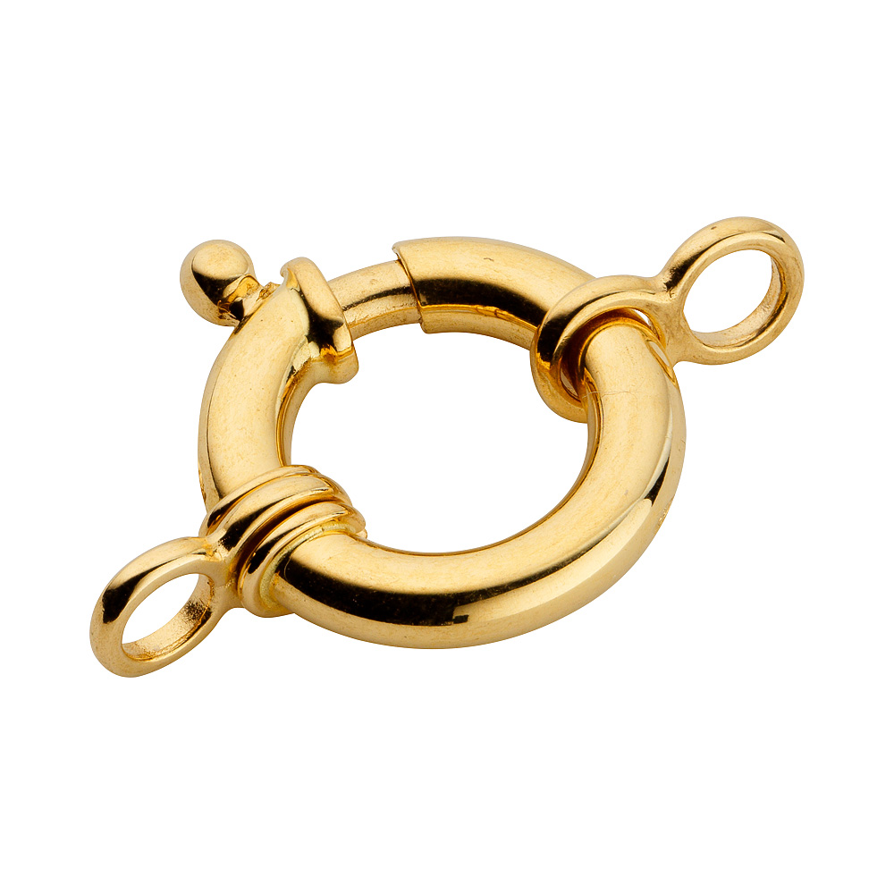 18K SPRINGRING 15 MM