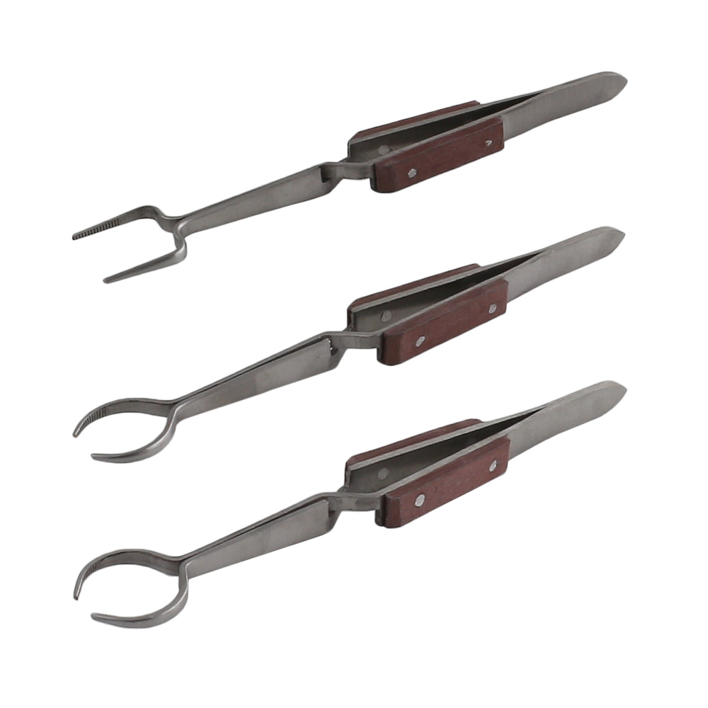 PINCETT STORKNÄBBSET 3ST