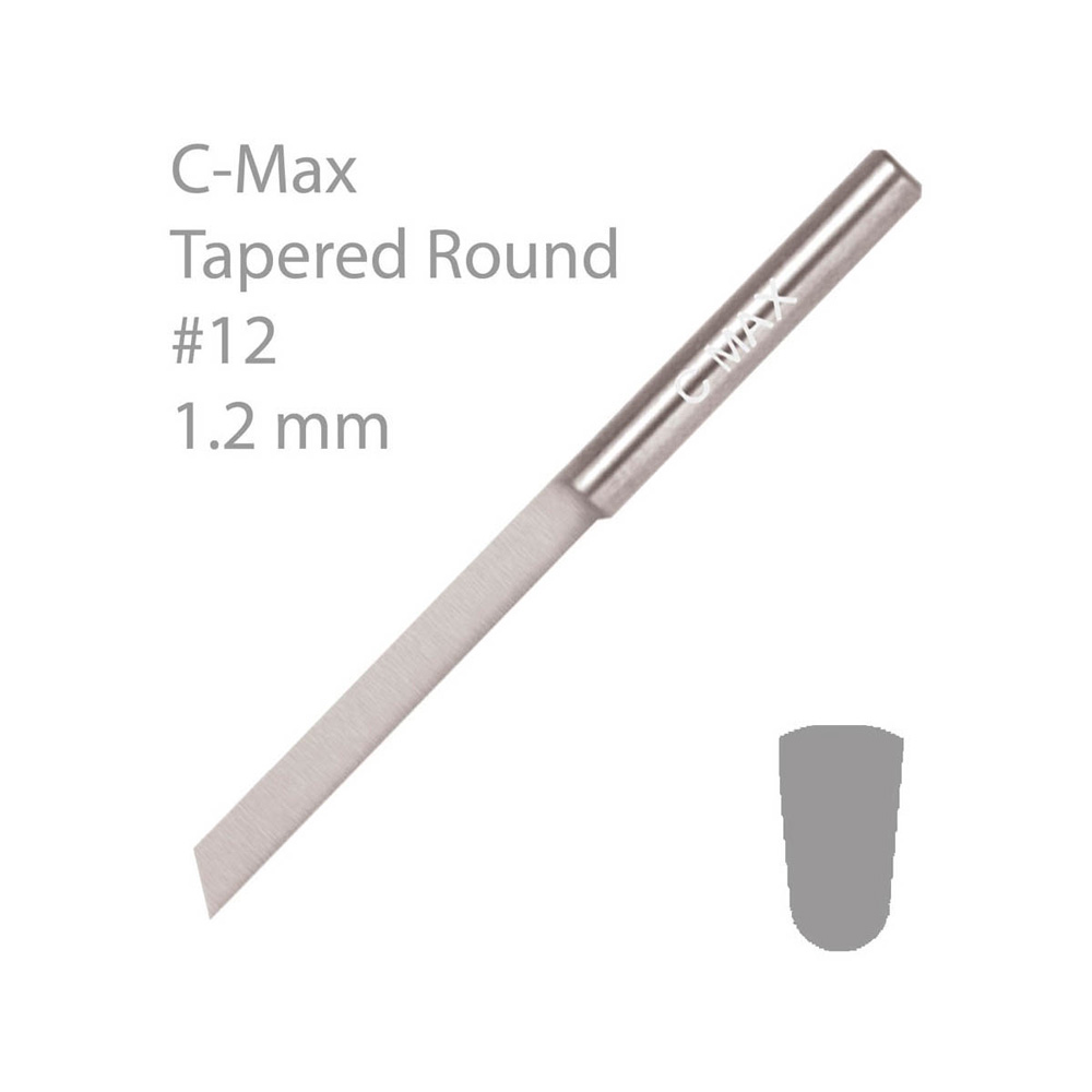 C-MAX® RUND KONAD GRAVYRSTICKEL, #12 Ø 1,2 MM