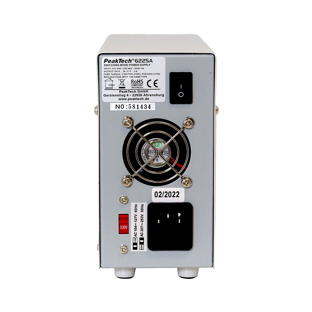 LIKRIKTARE 0-30V 0-5A