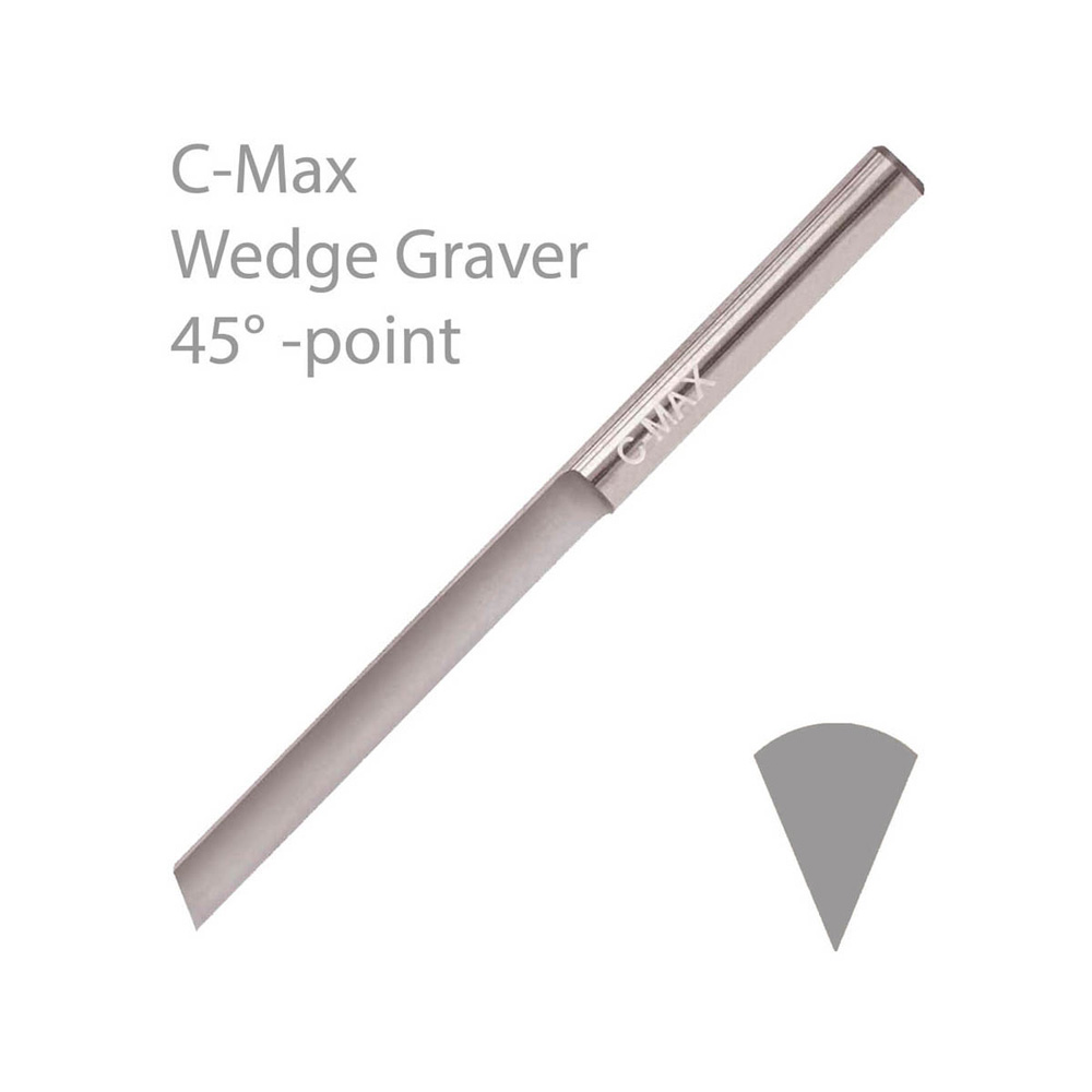 C-MAX® KONISK STICKEL, 45° SPETS