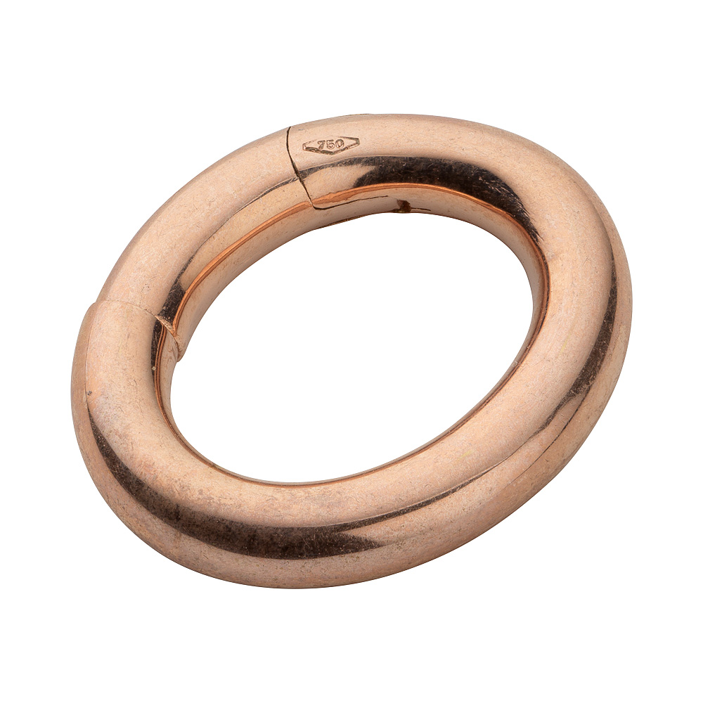 18K LÅSÖGLA 17 MM