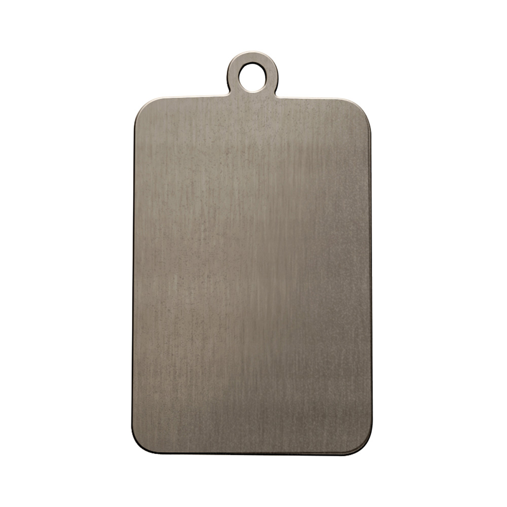 NYCKELRINGAR I MÄSSING OCH NYSILVER, MODELL 3, NYSILVER