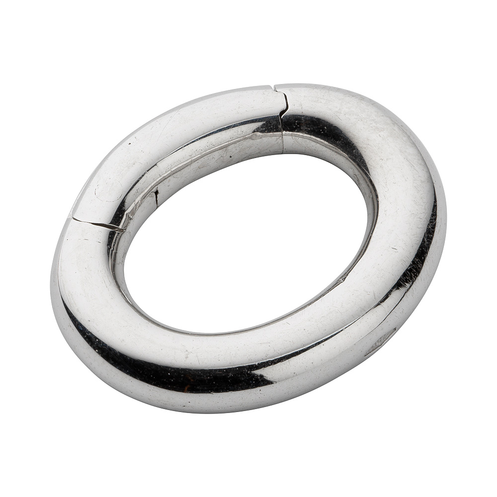 18K VG LÅSÖGLA 15 MM