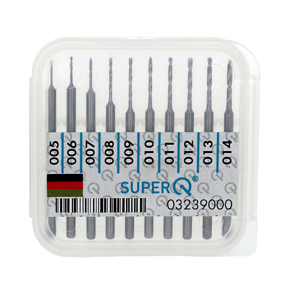 KARBIDBORR SET 10ST 0,5-1,4MM