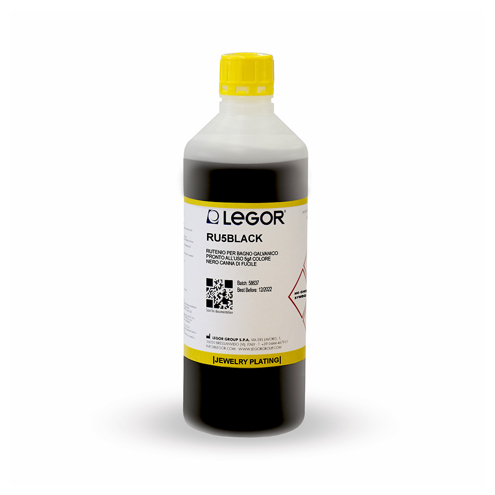 RUTENIUMBAD SVART 1 L / (RU5BLACK)