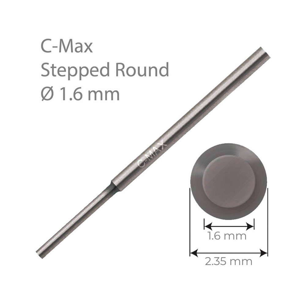 C-MAX® STEGADE RUNDA ÄMNEN, RUNT GRAVERSTICKELÄMNE Ø 1,6 MM VERKTYGSSP