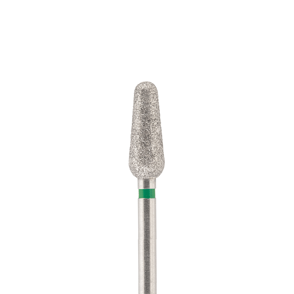 KONISK RUND FRÄS 875G DIAMANTERAD GROV GRÖN 5,5 MM