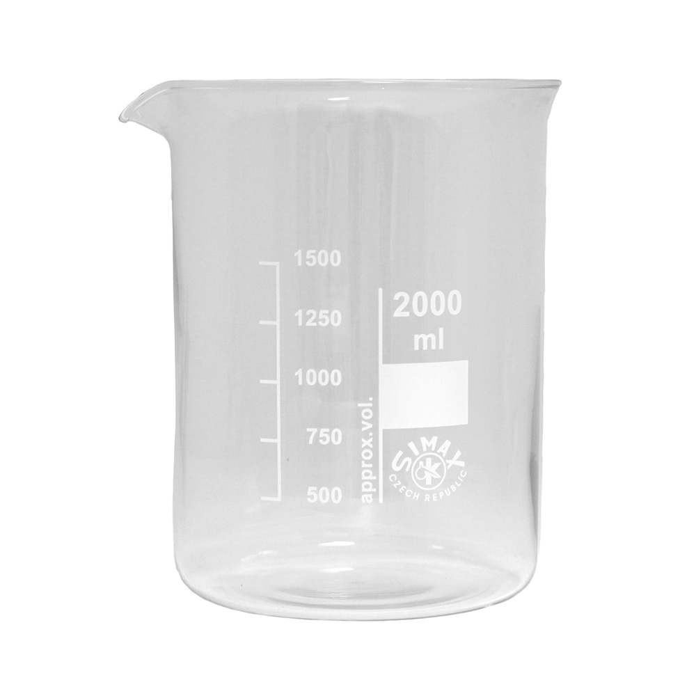 GLASBÄGARE GALV 2 L 2000 ML,  Ø130 MM H185 MM