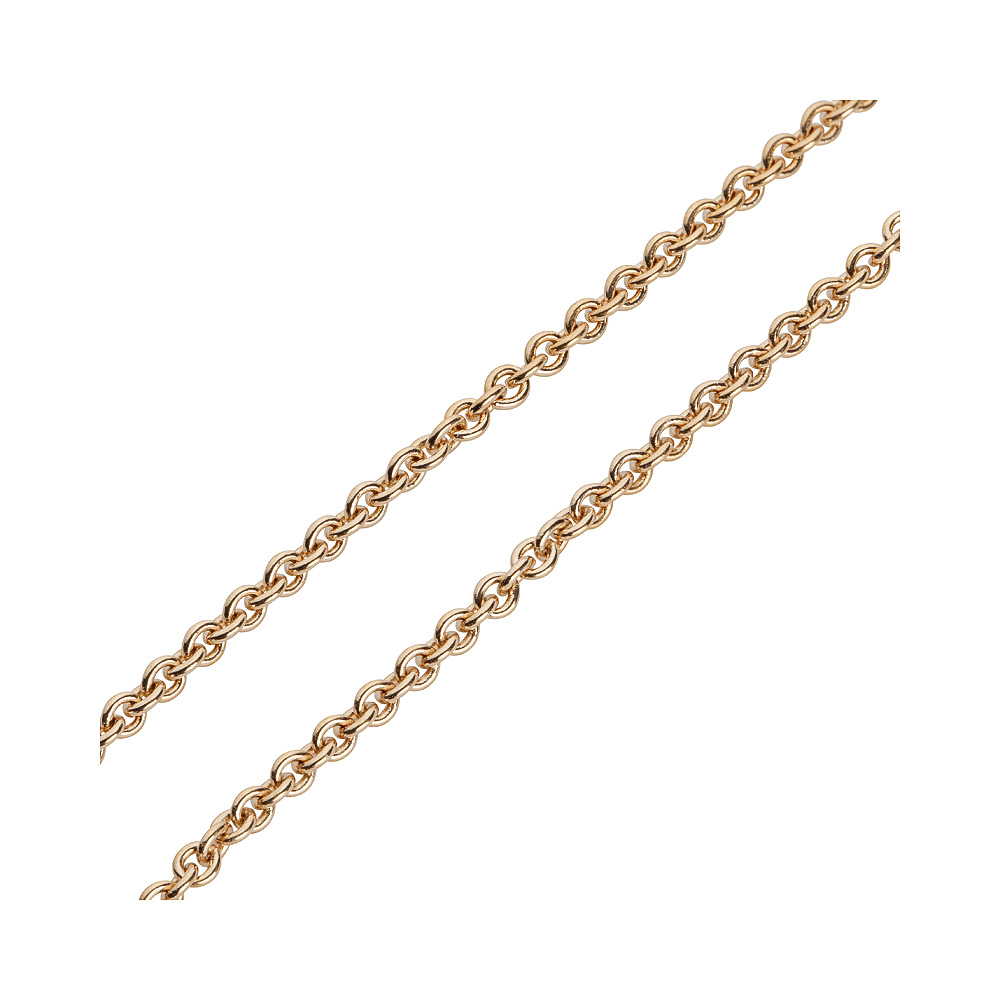 18K RUNDANKAR 2,4 MM TRÅD 0,65 MM ROSA