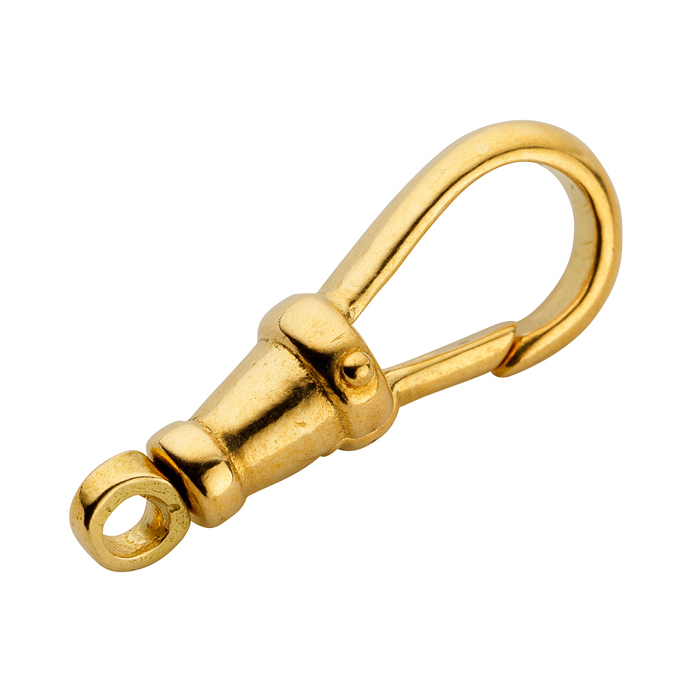 18K KLOCKLÄNK HAKE 20 MM