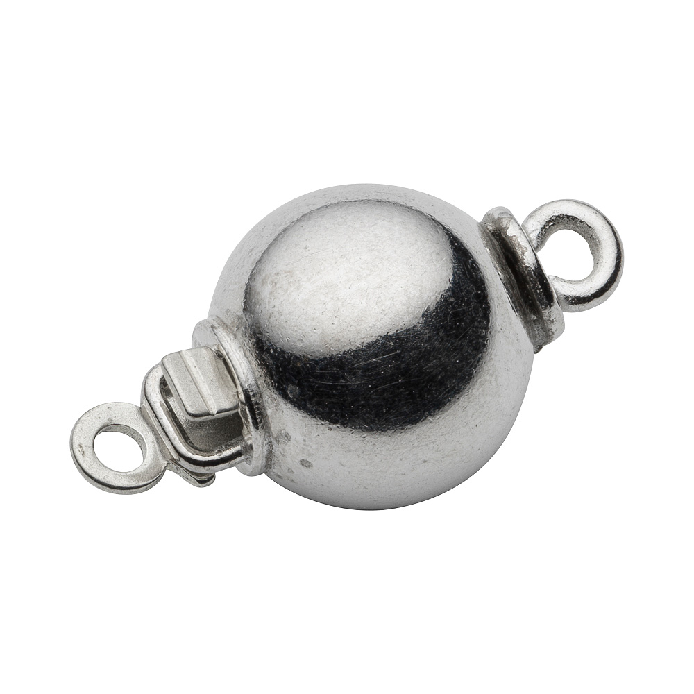 COLLIELÅS RUNT SILVER 8 MM