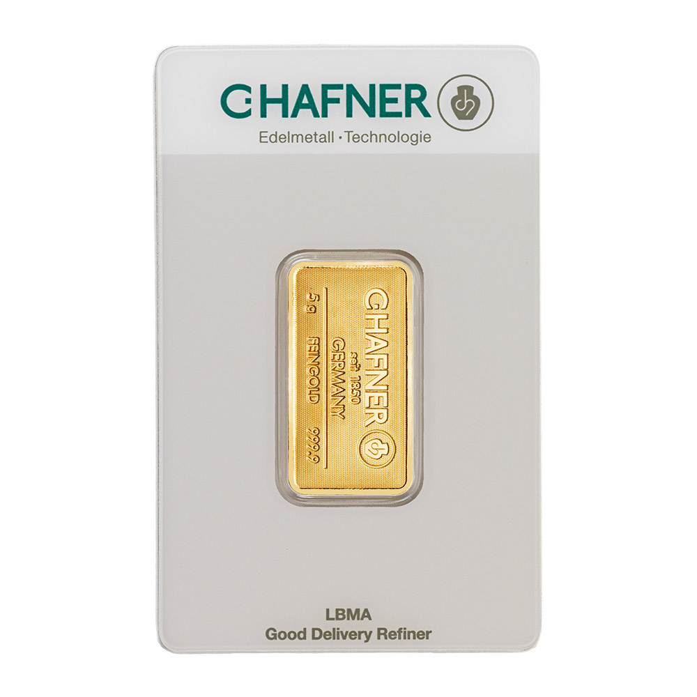 24K GULDTACKA C.HAFNER 5 G