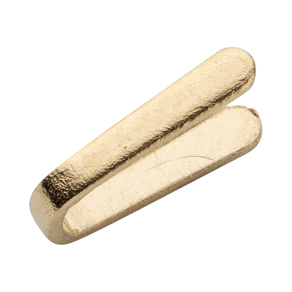 18K FLACK ÄNDÖGLA 1 MM