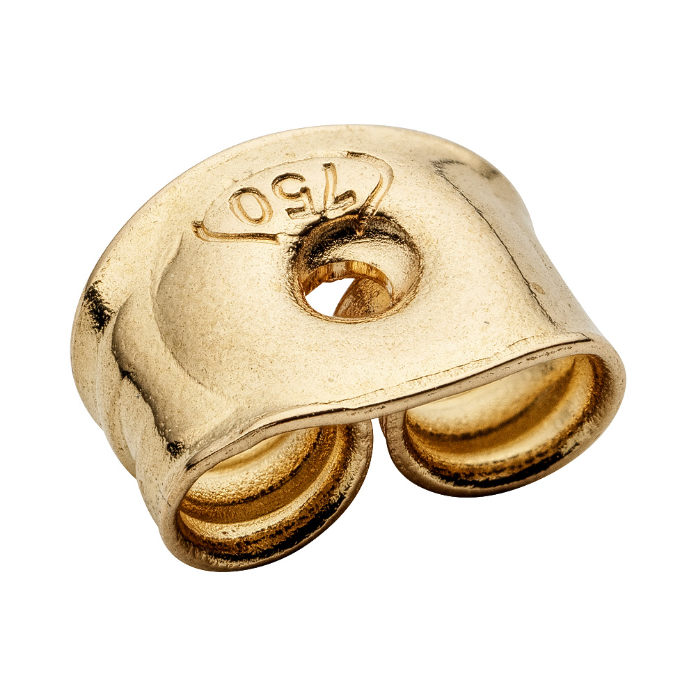 18K SNURREBUSS 2-VING 6,5 X 5,0 MM