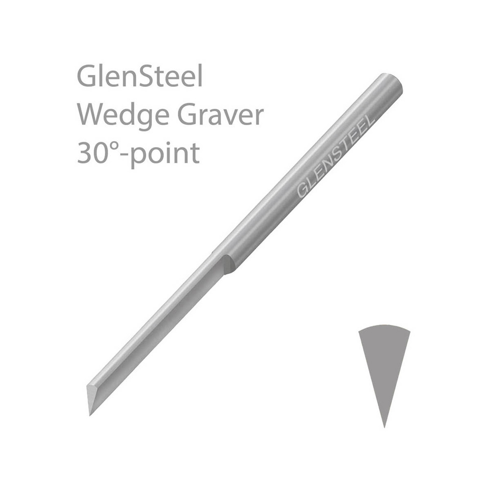 GLENSTEEL® KONISK STICKEL, 30° SPETS